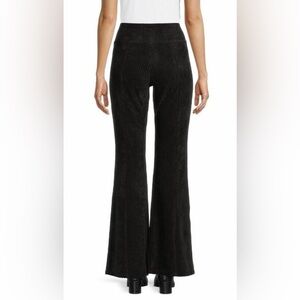 No Boundaries High Rise Flare Black Corduroy Stretch Pants Women’s Size M 7-9